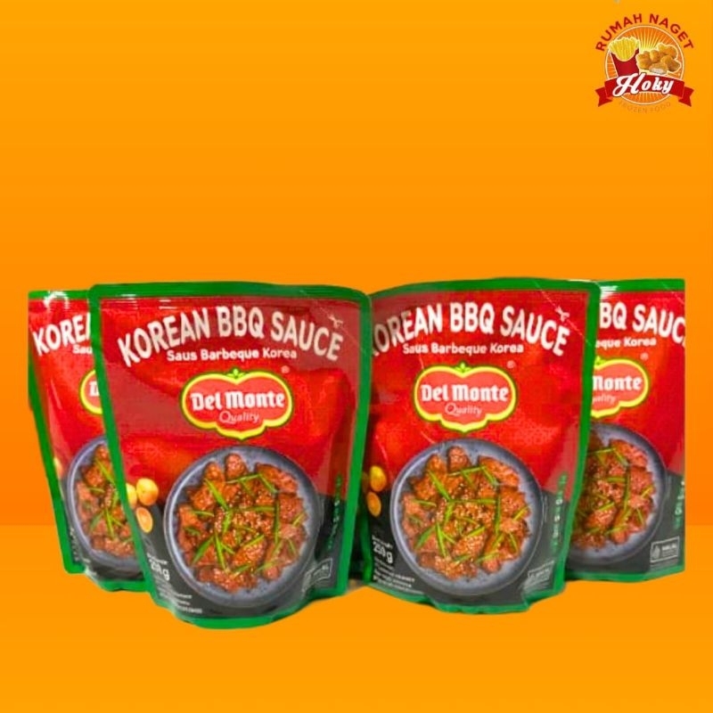 

Del Monte Korean BBQ Sauce 250g / DelMonte Blackpepper Sauce 250g