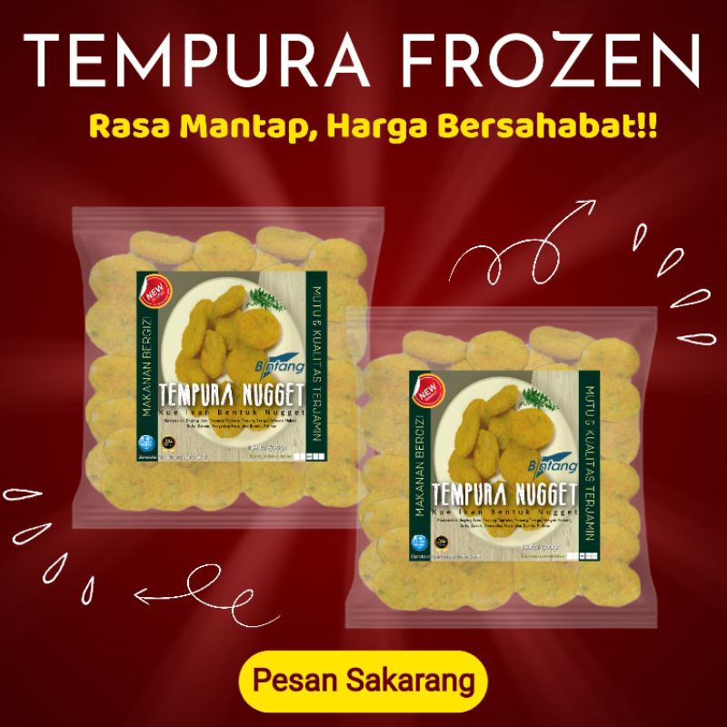 

[FROZEN] Tempura Nugget ikan 500gr