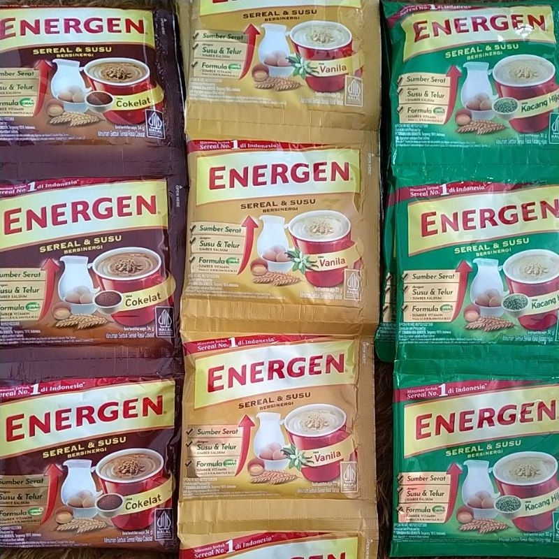 

[Paket Hemat] Energen 10 Sachet