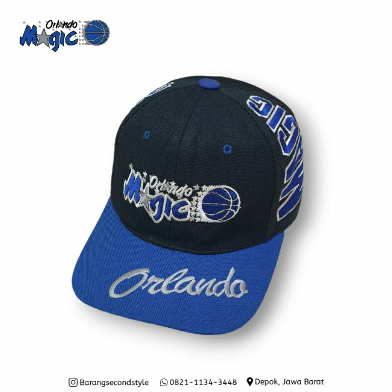 topi snapback vintage orlando magic