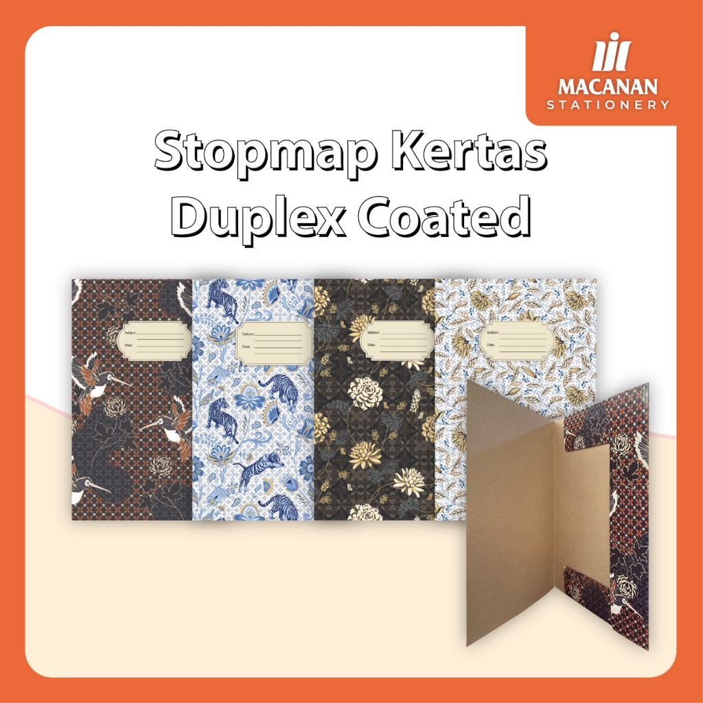 

Stopmap Batik Merk X-Pulp 4 Varian - 50 Pcs/Pack