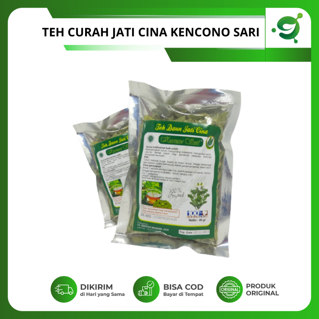 

Teh Curah Jati Cina Kencono Sari 40 Gr