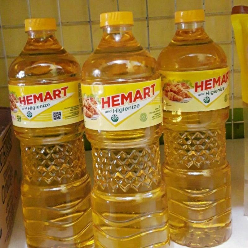 

Minyak goreng Hemart botol 1 liter