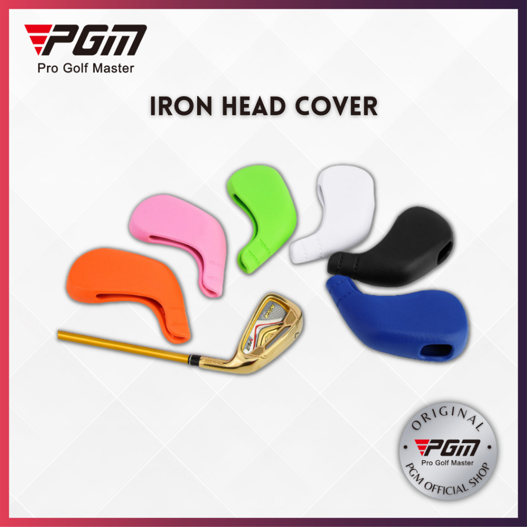 PGM Rubber Protective Iron Set Head Cover | Sarung Stik Golf Iron