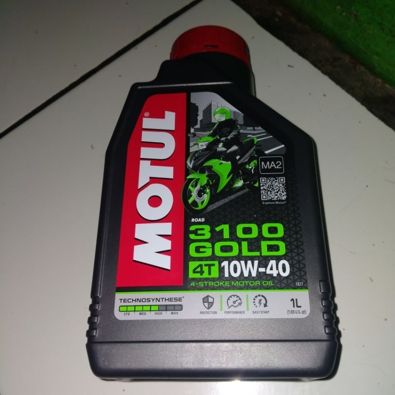 Oli motul 3100 gold 10W 40 1 Liter