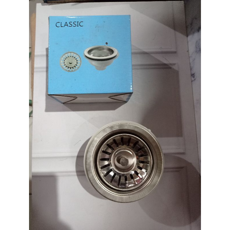 avur saringan got kamar mandi anti bau kecoak tikus dan serangga stainless steel kombi plastik pvc k