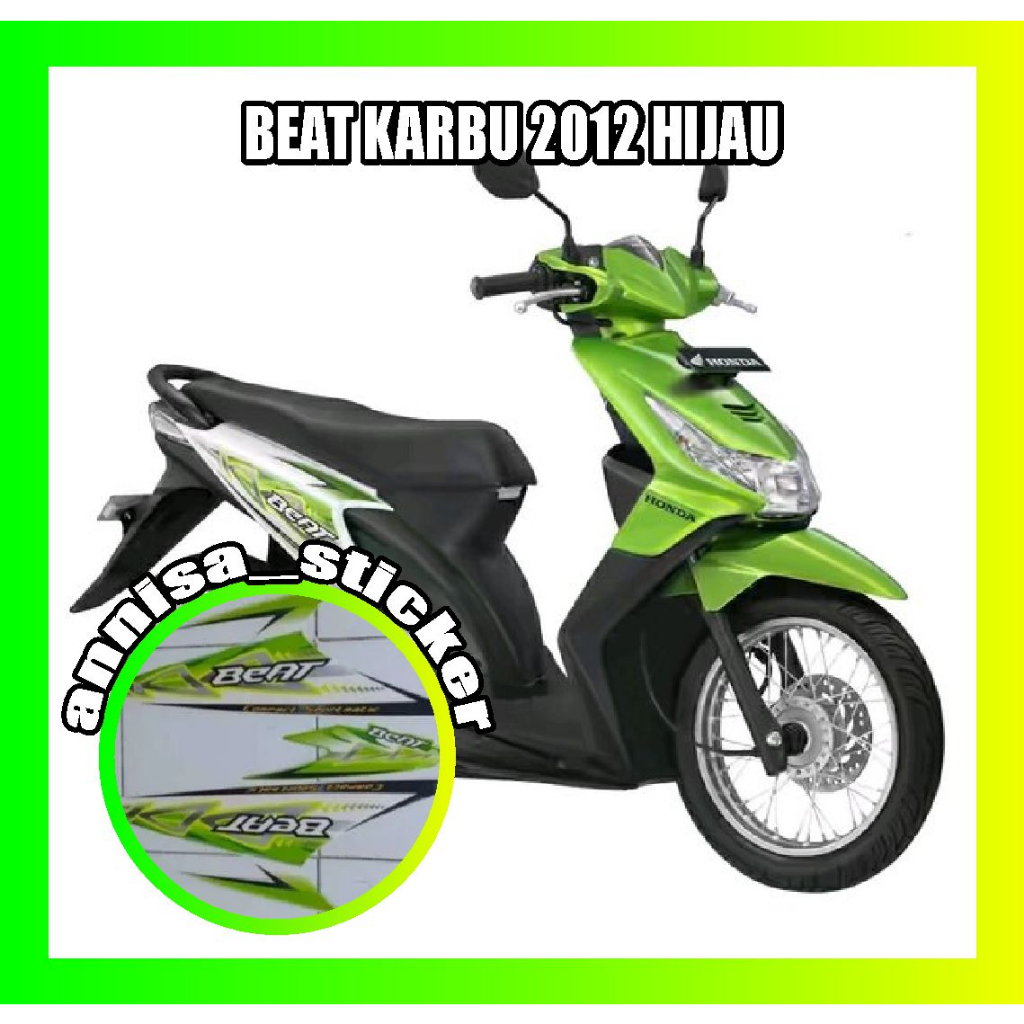striping lis beat karbu 2012 hijau