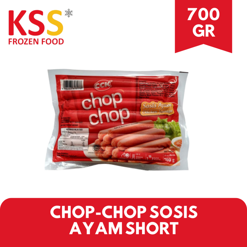 

CHOP-CHOP SOSIS AYAM SHORT 700 GR