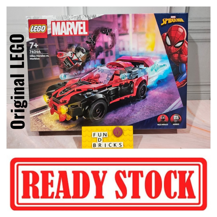 LEGO 76244 Spiderman Morbius Vs Miles Morales