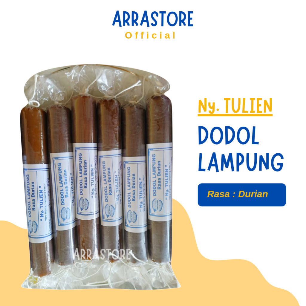 

DODOL DURIAN Dodol Lampung Ny. TULIEN