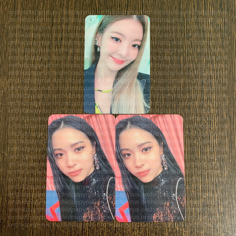 Photocard Lia Yuna Itzy CIL Crazy in Love POB Mecima