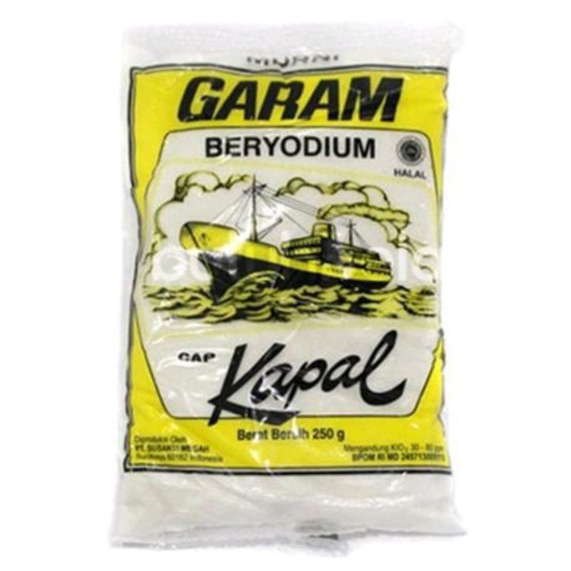 

HypeMart - 2pcs Garam Beryodium Cap Kapal 250 Gram