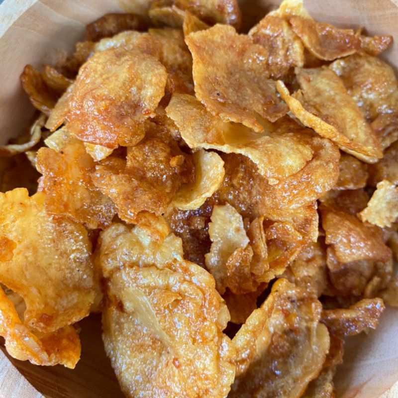 

Emping Melinjo Pedas Manis Gula Merah