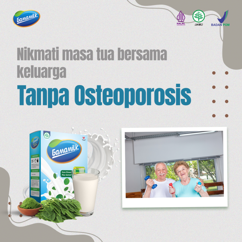 

GAMAMILK Susu Etawa Gamat 100% ORIGINAL Atasi Keluhan Pengeroposan Tulang Osteoporosis