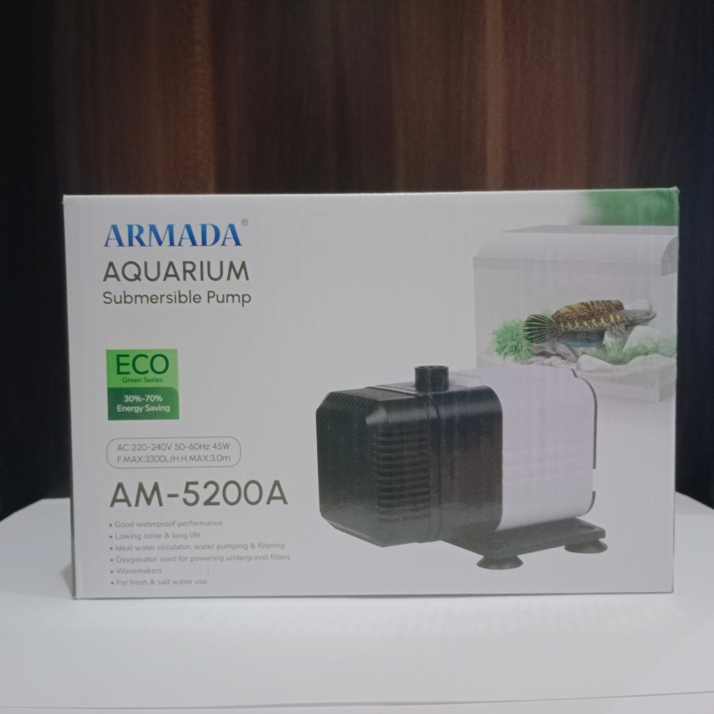 ARMADA AM 5200A / pompa air celup aquarium