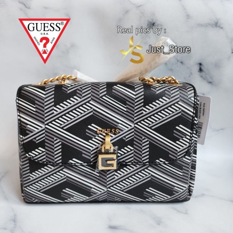 Tas Guess Authentic - Montreal Convertible Crossbody Flap