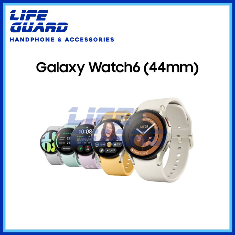 SAMSUG GALAXY WATCH 6 44MM (Black & Silver)