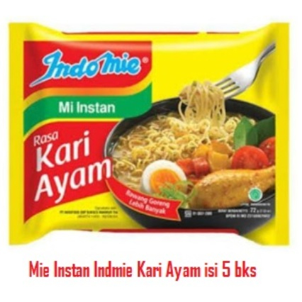 

Indomie Kari Ayam isi 5 bks