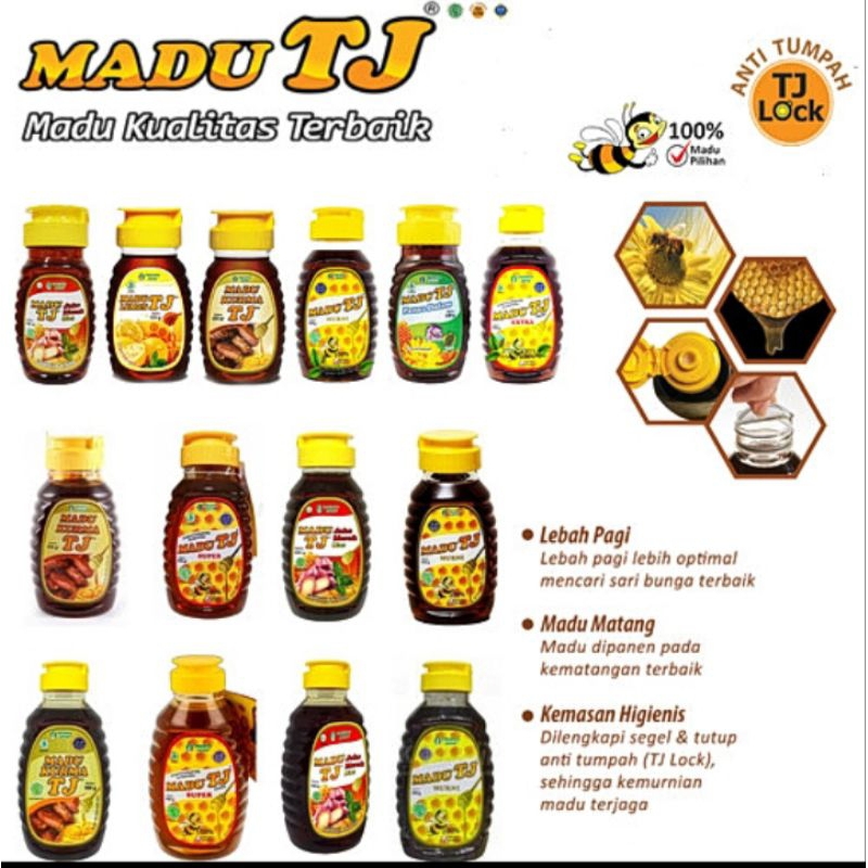 

Madu/ Madu Tj / Madu Tresno Joyo / Tresno Joyo Madu TJ 150/500 g
