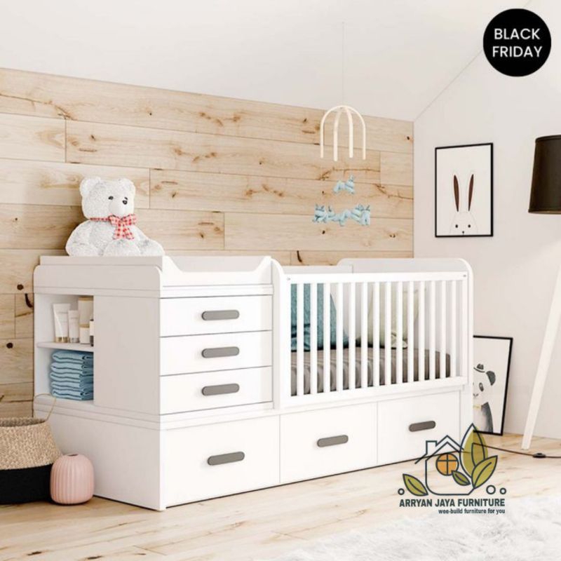 box bayi tafel changing / tempat tidur bayi / ranjang baby