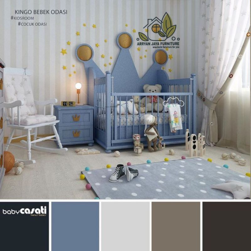 box bayi set , set tempat tidur bayi , ranjang bayi