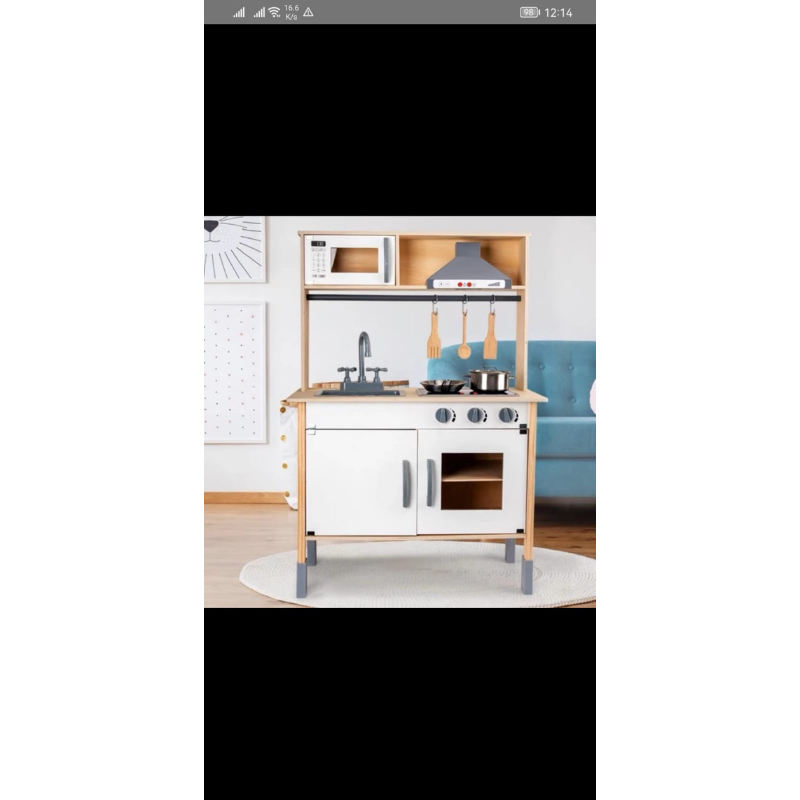 Nunu kids nomina kitchen set | mainan dapur anak | mainan kayu anak