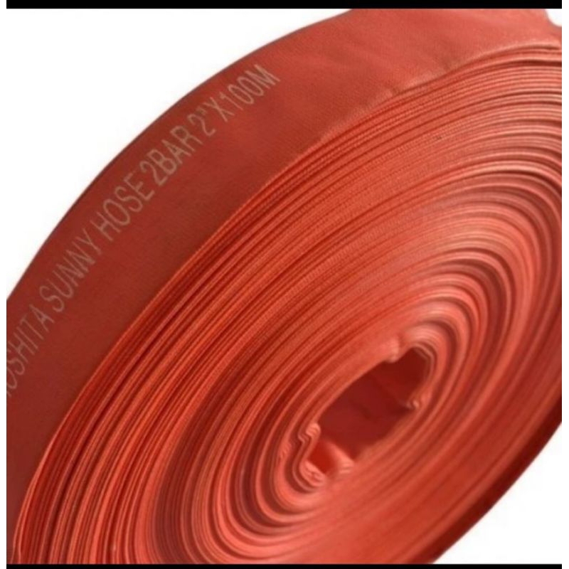 Selang Karet irigasi sunny hose ukuran 1,5 inch 100 meter
