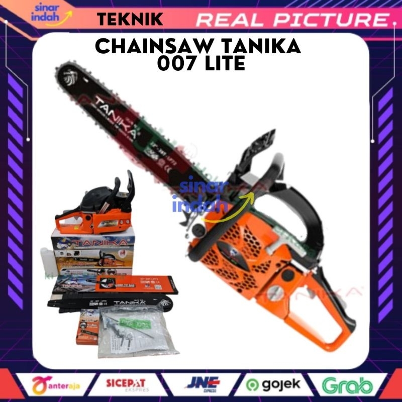 MESIN POTONG KAYU TANIKA LITE 7 CHAINSAW 22" SENSO GERGAJI KAYU