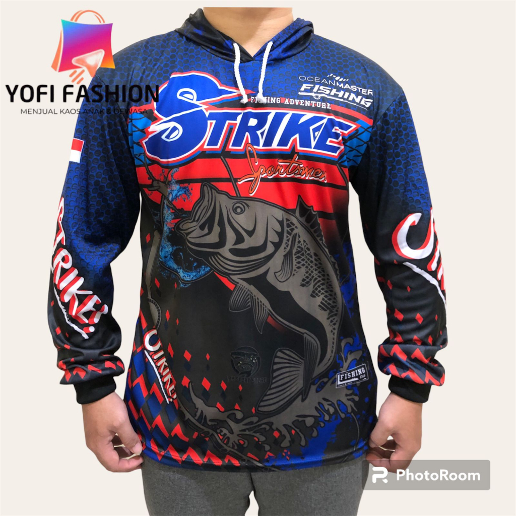 JERSEY MANCING/BAJU MANCING MOTIF LELE LENGAN PANJANG