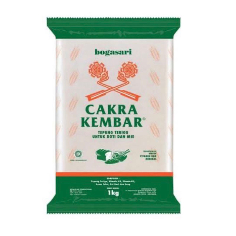 

Tepung Cakra 1kg Kemasan