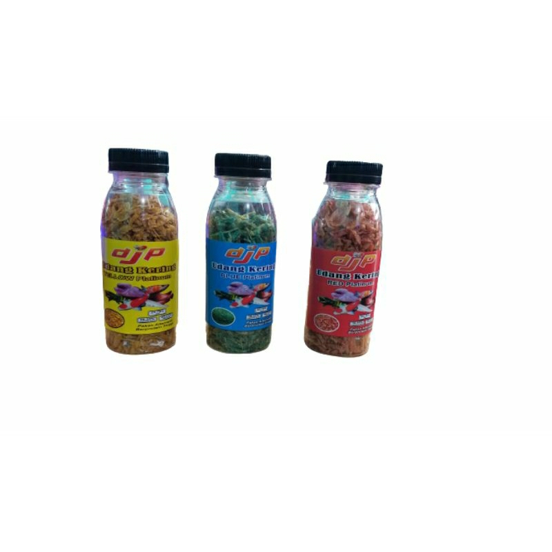 

DJP UDANG KERING PLATINUM RED, YELLOW, BLUE
