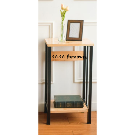 Rak Hias / 2 Tingkat / Rak Dispenser Kayu Jati