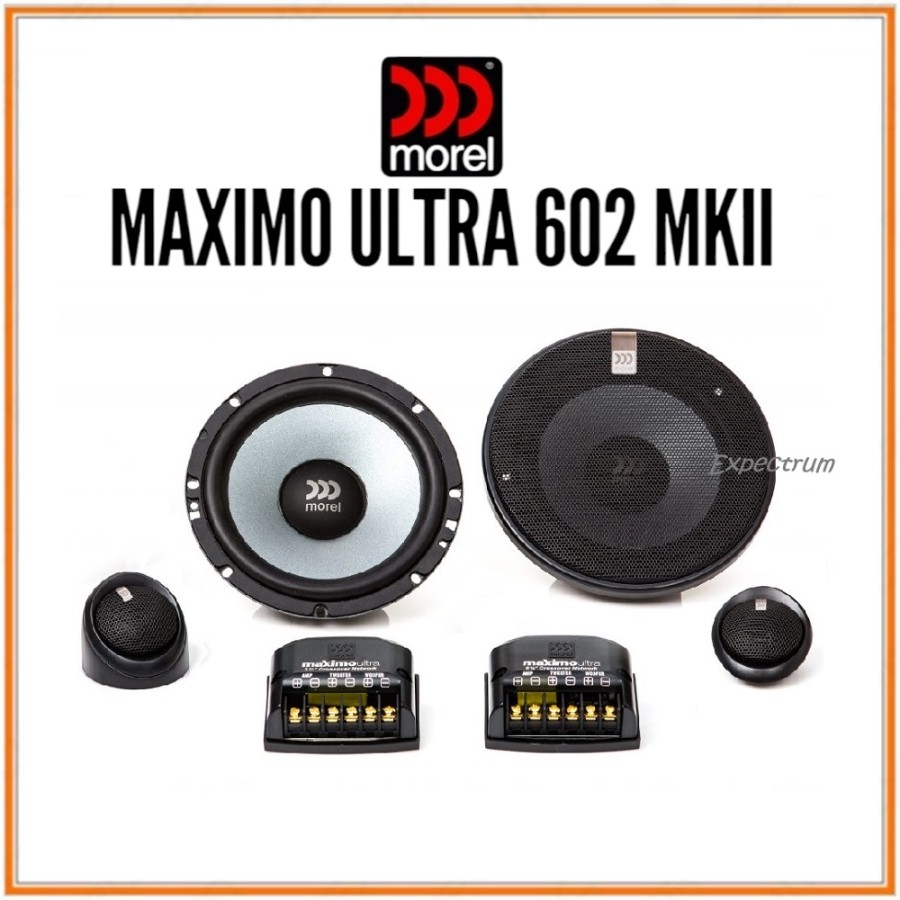 Speaker MOREL MAXIMO ULTRA 602 MKII Split 6.5 inchi 2 Way ORIGINAL