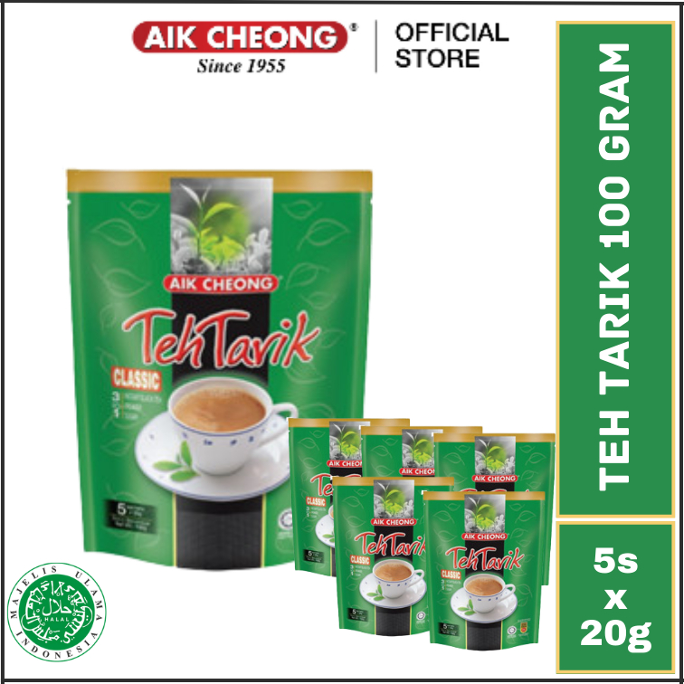 

Aik Cheong Teh Tarik Classic 5 sachet x 20gr - 100g