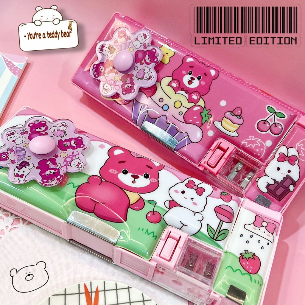 

Berkattoserba Tempat pensil spiner bear