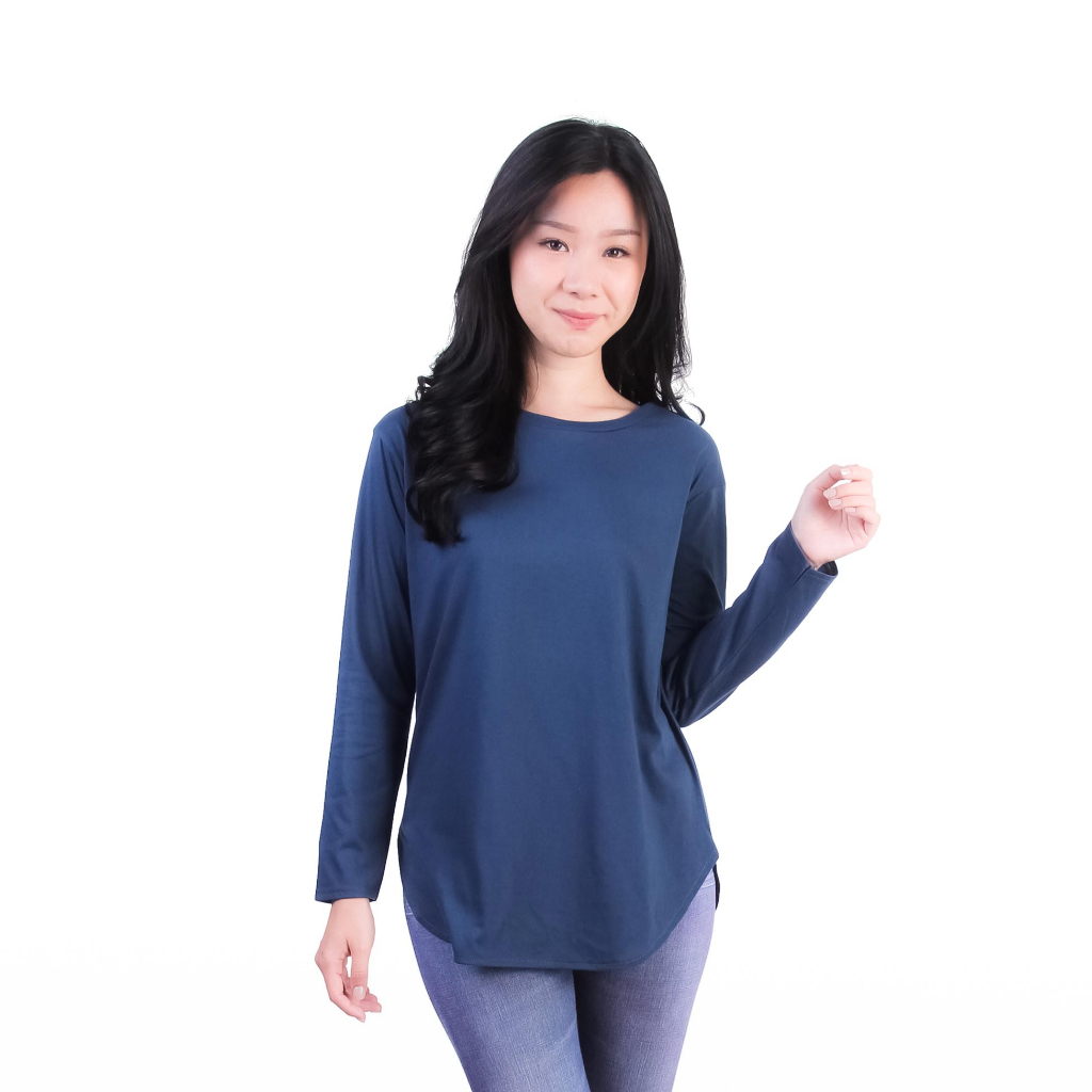 CHANTEE 2203 CN007 SWEATSHIRT POLOS UNIQLO TANGAN PANJANG