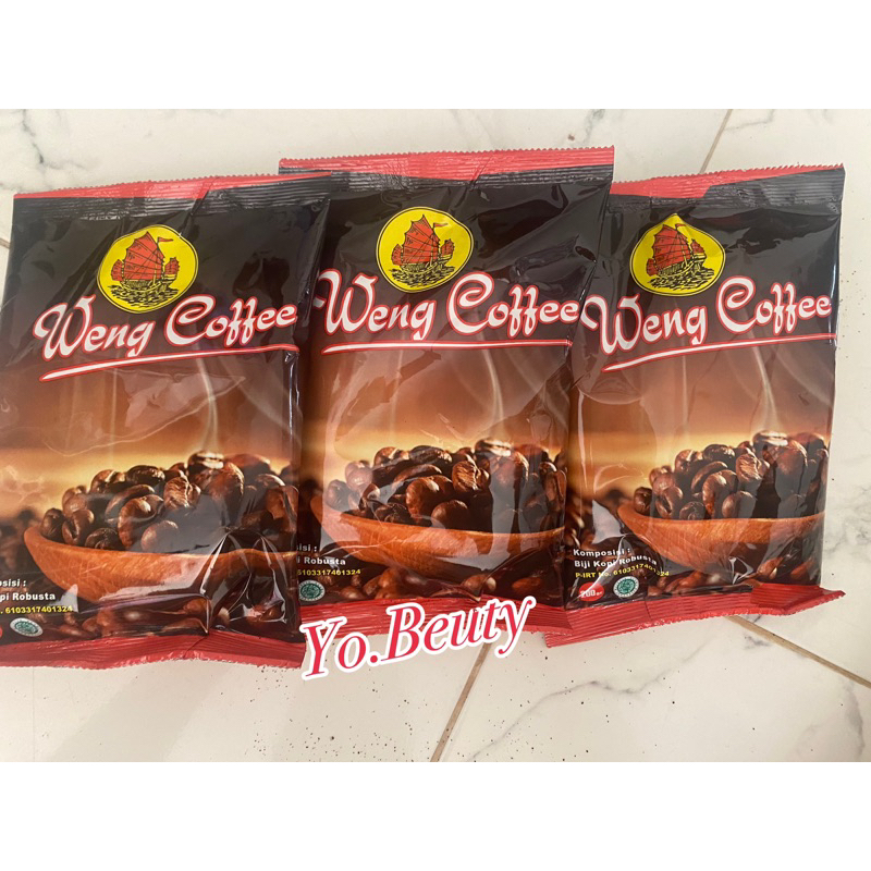 

Kopi Bubuk Weng Coffee Legendaris Siantan - Pontianak 200gram