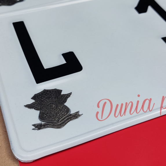 PLAT NOMOR CUSTOM MOBIL MOTOR  UBAH UKURAN dan model