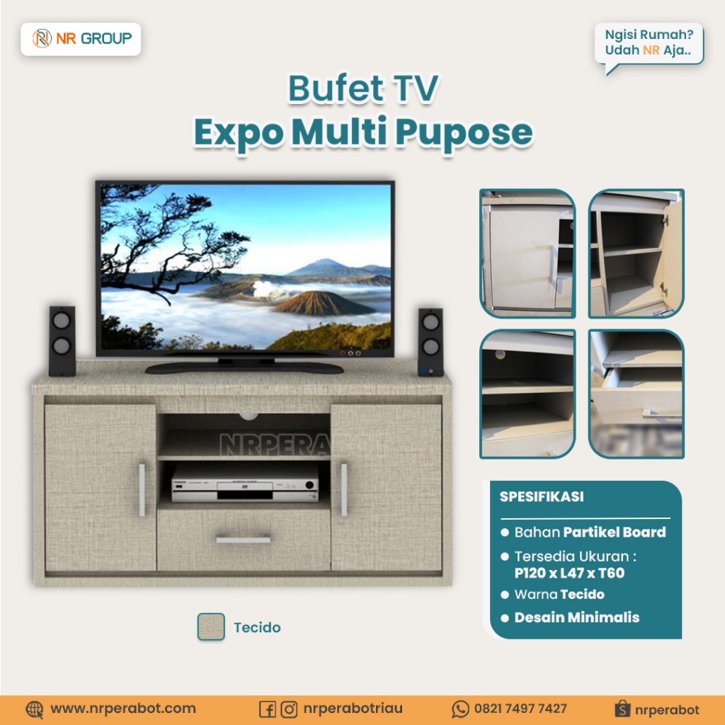 BUFFET TV EXPO MULTI PUPOSE