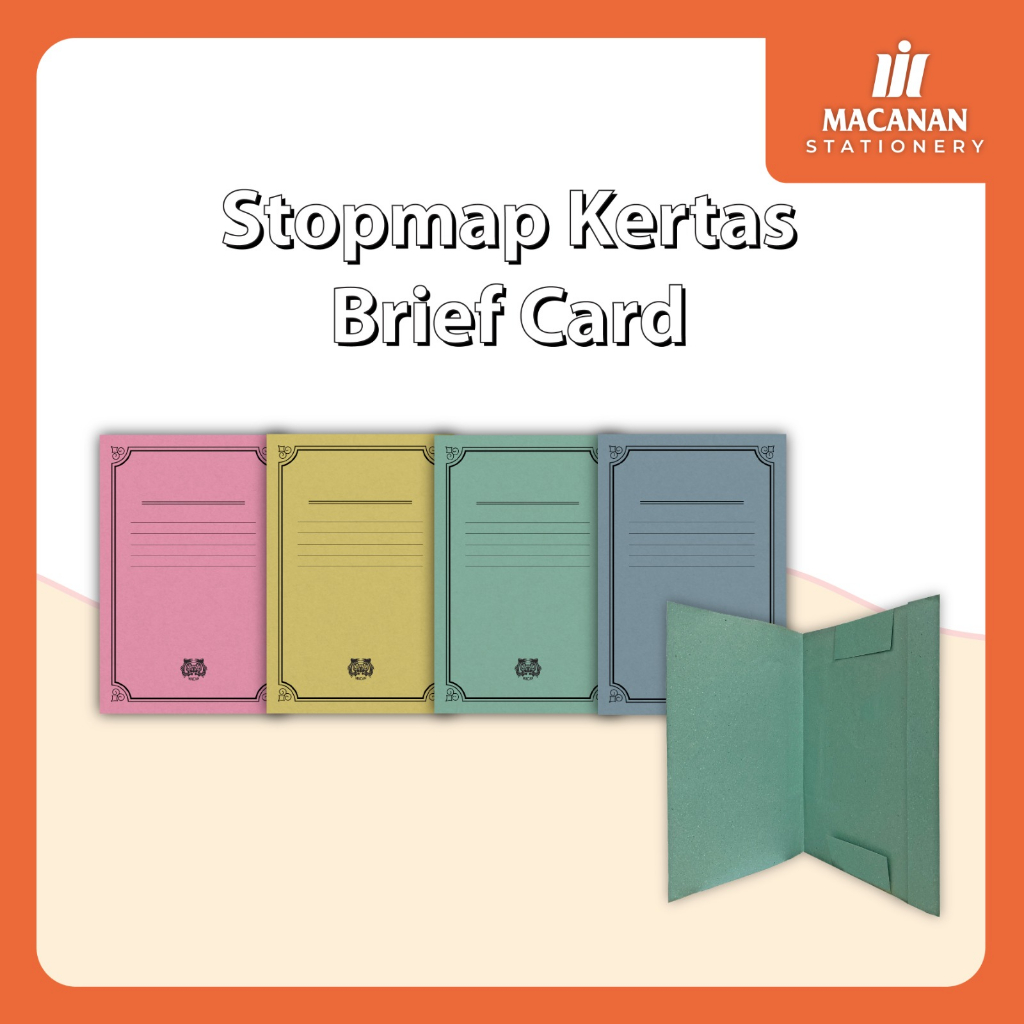 

Stopmap Merk Macan 4 Warna