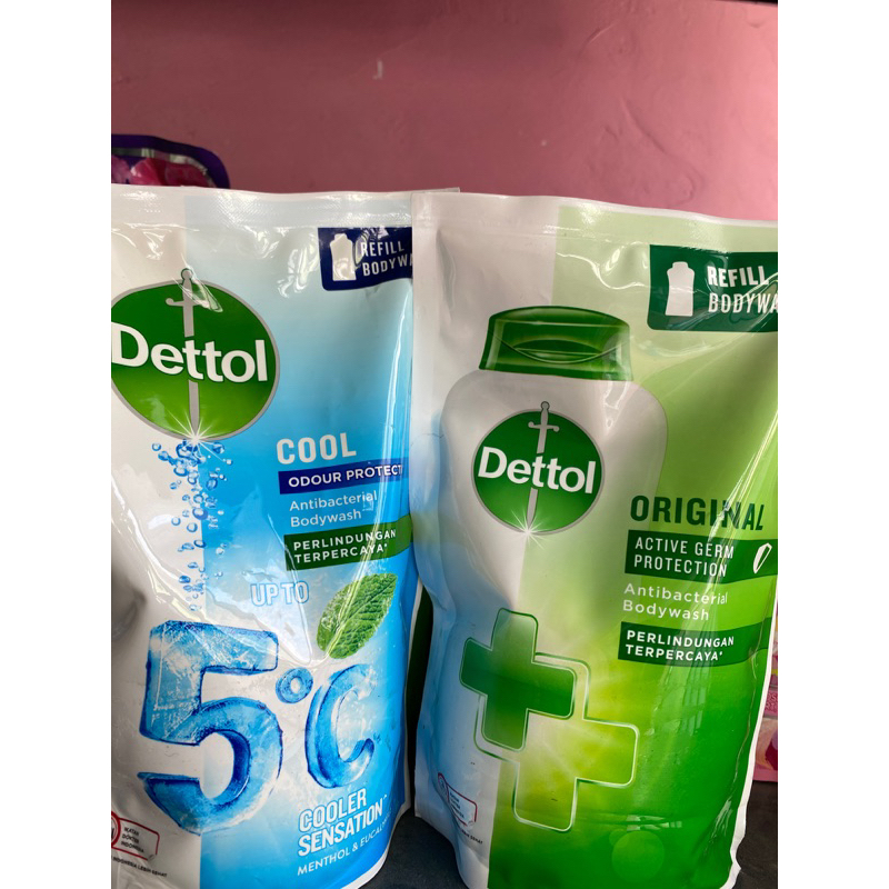 dettol sabun mandi cair 370-410ml