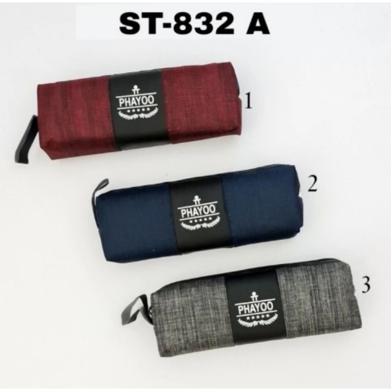 

SJS kotak pensil sleting phayoo ST-823A/tempat pensil/pouch/tepak