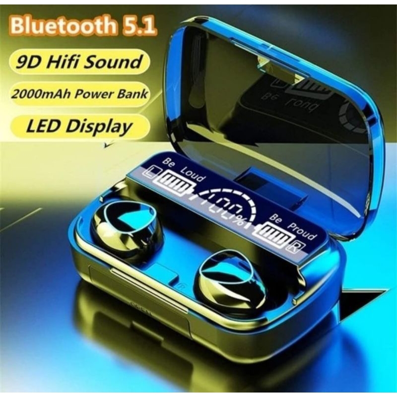 TWS M10 M19 Headset Bluetooth Earphone Bluetooth