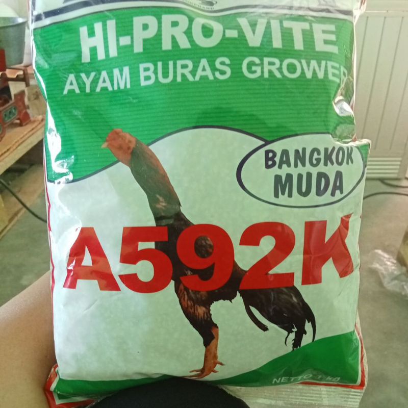 PAKAN AYAM BURAS GROWER A 592 K HI-PRO-VITE