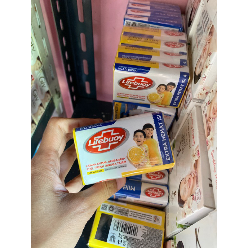 lifebuoy sabun batang 4x60g