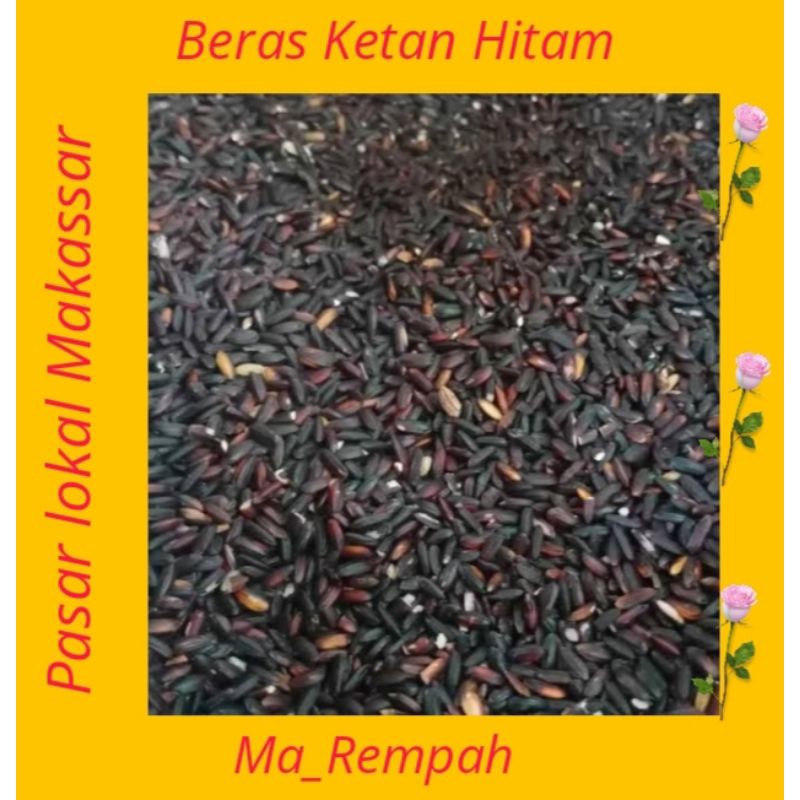 

Beras ketan hitam pasar lokal 1kg