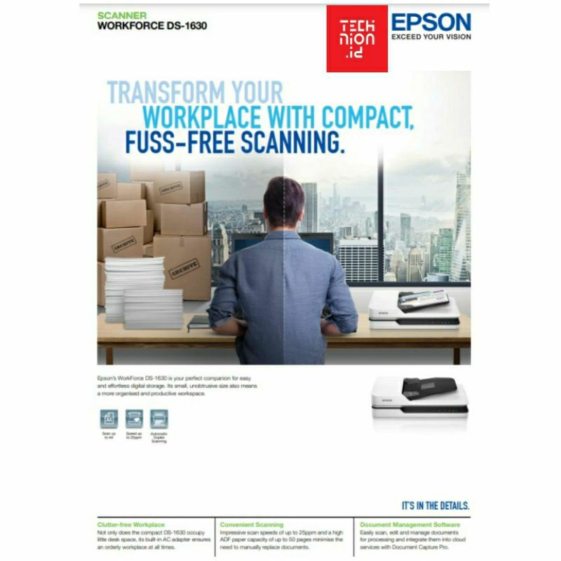 Epson Scanner Workforce DS 1630