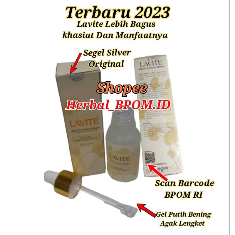 LAVITE Serum Bikin Wajah Sehat Lembut Dan Muda Seperti Bidadari Surga