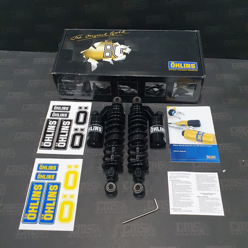 Shockbreaker Sok Ohlins Harley Davidson Dyna 305mm Original Black Series