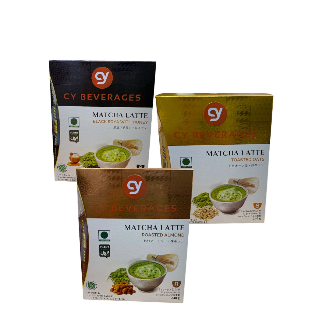 

CY Beverages Matcha Late 240gr 30gr x 8 sachet